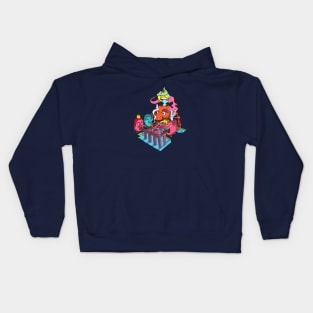 The mouths and spirits coaster Kids Hoodie